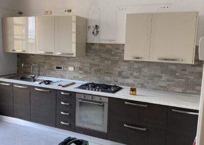 Cucina montata dopo trasloco nazionale